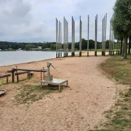 7 Person House With Garden, Firepit, Swimming Lake, Hammock, Child Friendly, In- And Outside Playground, Slide, And Great Coffee Ewijk