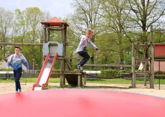 7 Person House With Garden, Firepit, Swimming Lake, Hammock, Child Friendly, In- And Outside Playground, Slide, And Great Coffee Ewijk