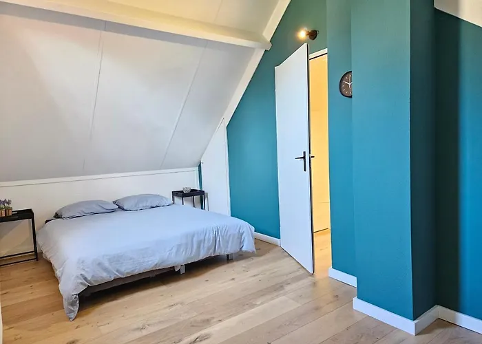 7 Person House With Garden, Firepit, Swimming Lake, Hammock, Child Friendly, In- And Outside Playground, Slide, And Great Coffee