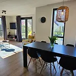 7 Person House With Garden, Firepit, Optional Whirlpool, Hammock, Child Friendly, Slide, Swimming Lake And Great Coffee Ferienhaus